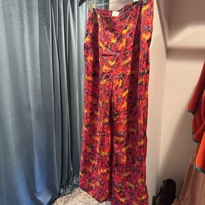 J. Crew Collection Multicolor Floral Trousers